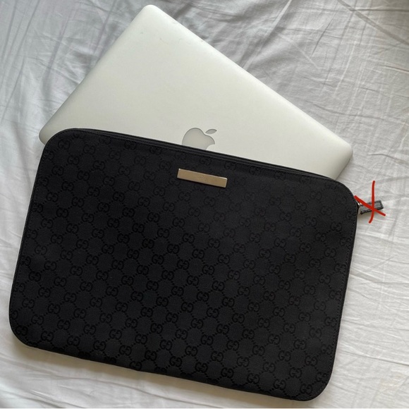 Gucci Bags Authentic Gucci Macbook Laptop Portfolio Case Poshmark